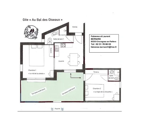 Σπίτι διακοπών Au Bal Des Oiseaux *